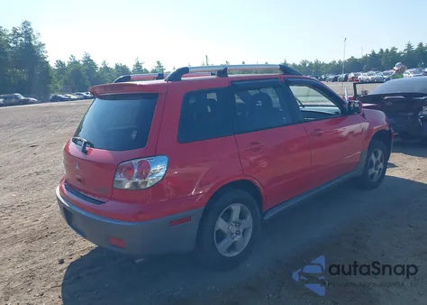 2003 Mitsubishi Outlander Xls from USA, damaged, VIN JA4LZ41G93U085594